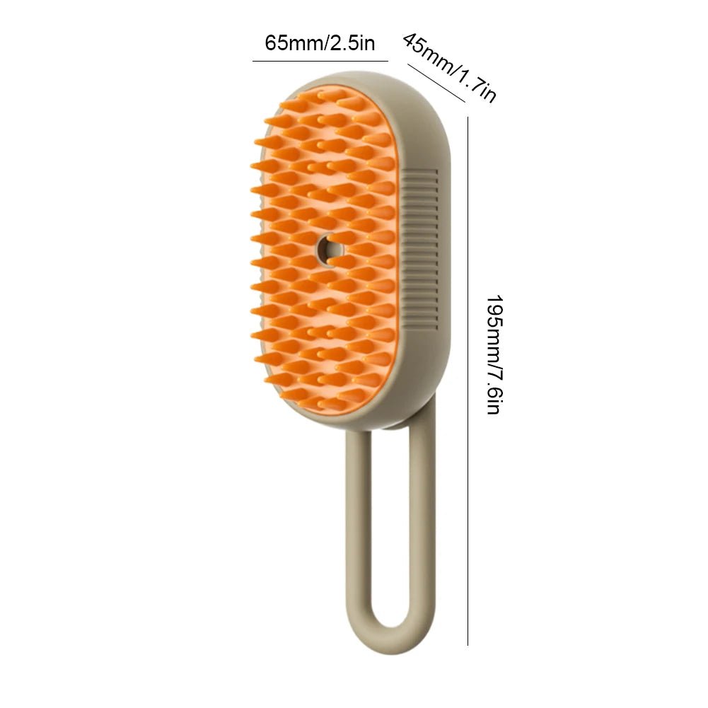 Pet Brush - 3-in-1 Pet Grooming Brush For Removing Tangled & Loose Hair