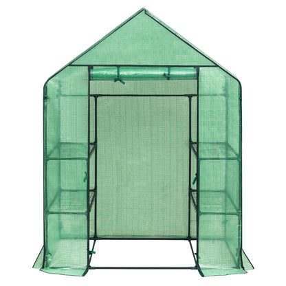 Portable Greenhouse - Garden Shed Crops 3 Tiers 6 Shelf