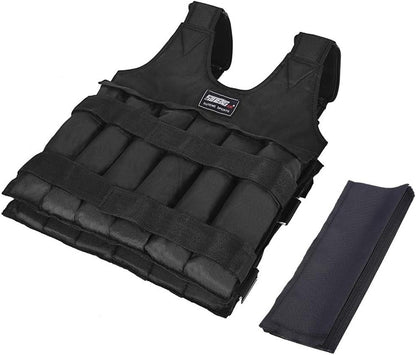 Adjustable Exercise Loading Weight Vest - Up to 65lbs Weighted Vest Adjustable for Exercise