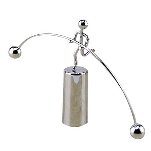 Creative Iron Man Balance Ball Ornament – Fun Swinging Tumbler Toy Decoration for Office Desk, Home Display & Stress Relief