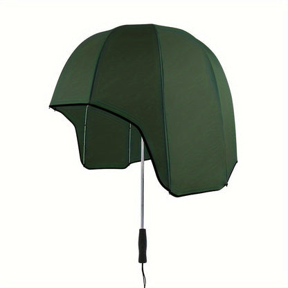 Helmet Umbrella Hat – Multi-Functional Sunshade Rain Hat for Outdoor Travel, Casual Use & Hands-Free Weather Protection
