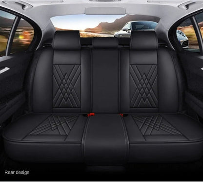 Luxury Leather Car Seat Covers for Skoda – Custom-Fit for Octavia, Rapid, Kodiaq & More Models, Stylish All-Season Interior Upgrade