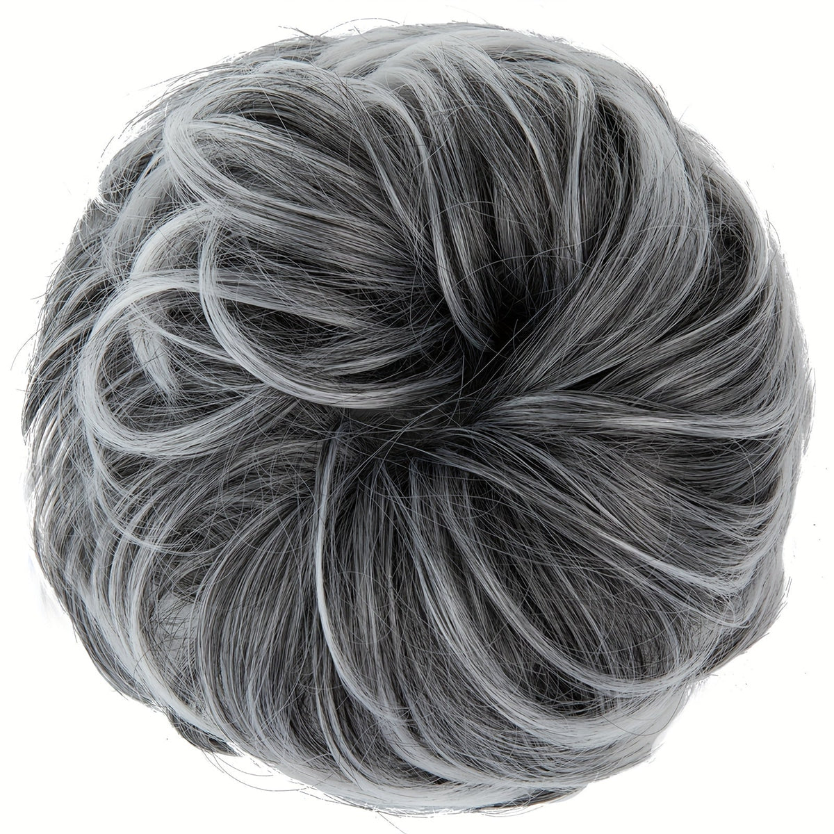 Messy Curly Hair Bun Extension – Voluminous Synthetic Elastic Chignon Scrunchie for Effortless Updo, Instant Volume & Natural-Looking Glam Hairpiece for Women