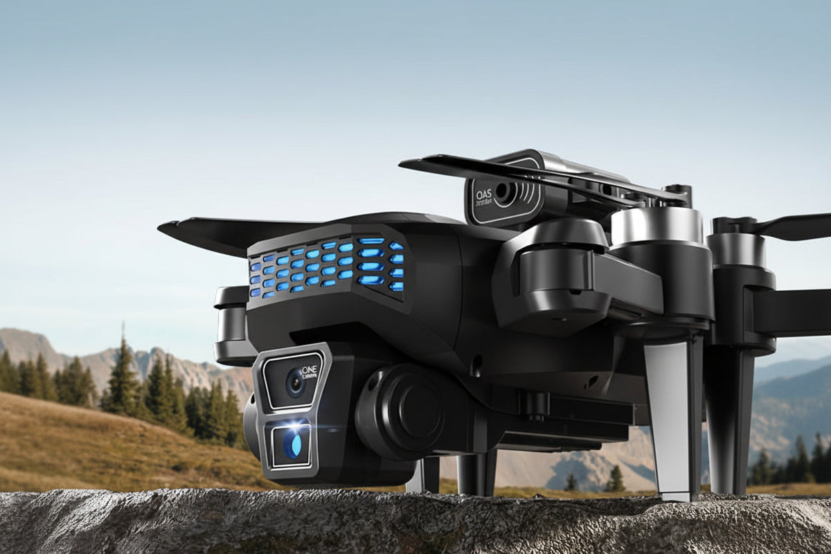 GPS Drone with Camera – Foldable Long-Range Quadcopter with Follow-Me and Gesture Control
