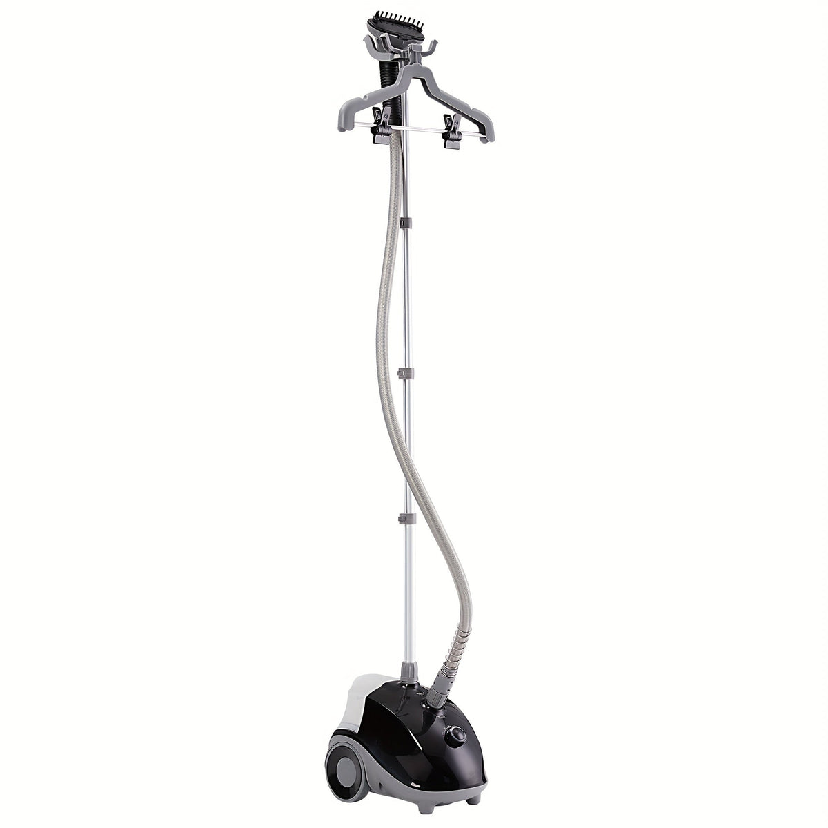 Vertical Steamer with Roll Wheels – 1500W Fast-Heating Hanging Ironing Machine for 60 Minutes of Powerful, Wrinkle-Free Fabric Care