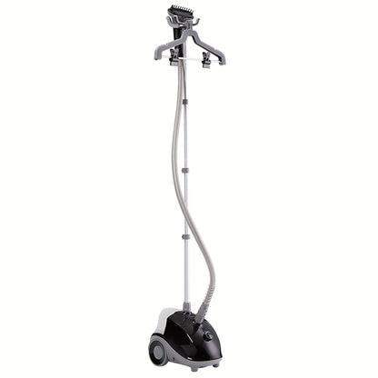 Vertical Steamer with Roll Wheels – 1500W Fast-Heating Hanging Ironing Machine for 60 Minutes of Powerful, Wrinkle-Free Fabric Care