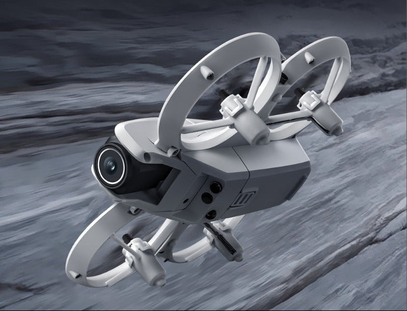 Foldable Drone with Dual-Lens Camera – HD Stabilized Aerial Photography Drone with Gesture Control and Route Planning