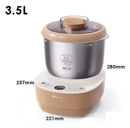 Professional Electric Dough Maker – 7L Stainless Steel Mixer with Ferment Function, Large Capacity, and Smart Touch Panel