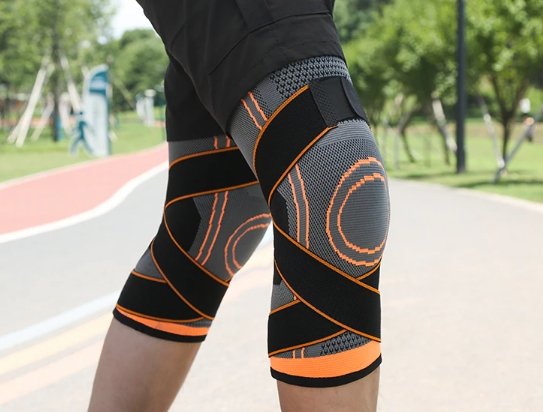 Compression Knee Brace - Fit Support for Joint Pain, Arthritis Relief,  and Improved Circulation