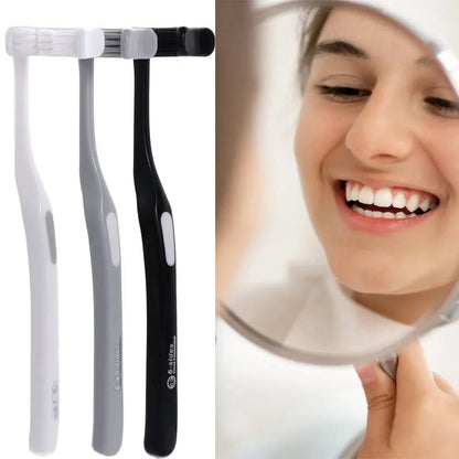 Six Sides Toothbrush - 360 Toothbrush with Six Sides U-Shape Teeth Deep Cleaning Toothbrush