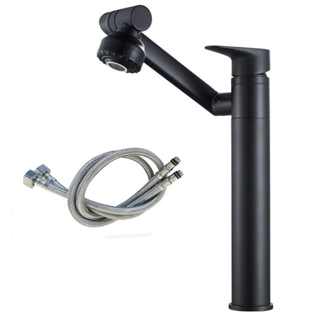 Bathroom Faucet - 360 Degrees Tap Cranes Shower Head Plumbing Tapware For Bathroom Accessories