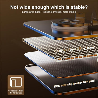 Rotatable Tablet Stand - 360°  Foldable & Portable Tablet Stand for All up to 15.6 inches.