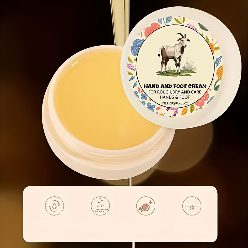 Deep Moisturizer Hand and Foot Cream – With Hyaluronic Acid and Honey Essence for Dry, Cracked, and Tender Skin