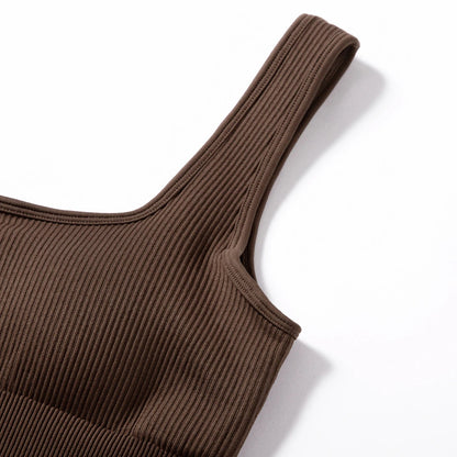 Sexy Ribbed Backless Bodysuit – Summer Sleeveless Romper with Streetwear Vibes, Perfect Shapewear for a Snatched Look