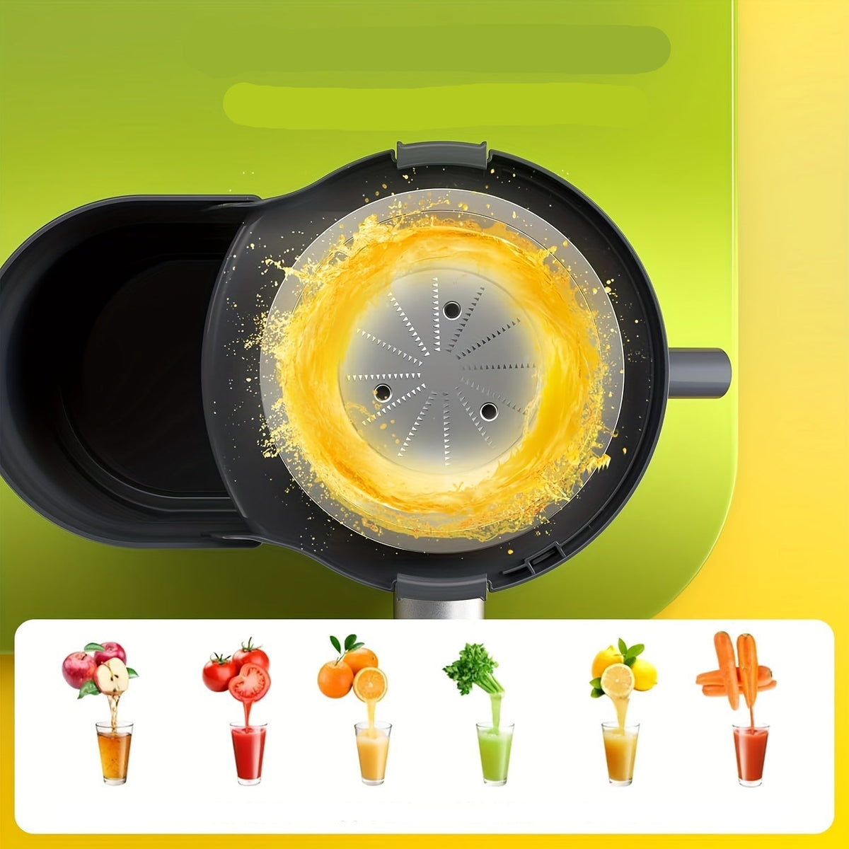 Centrifugal Juicer Machine –500W Wide Mouth Feed Chute, BPA-Free Stainless Steel, Dishwasher Safe, High-Speed Extraction for Fresh Fruit and Vegetables