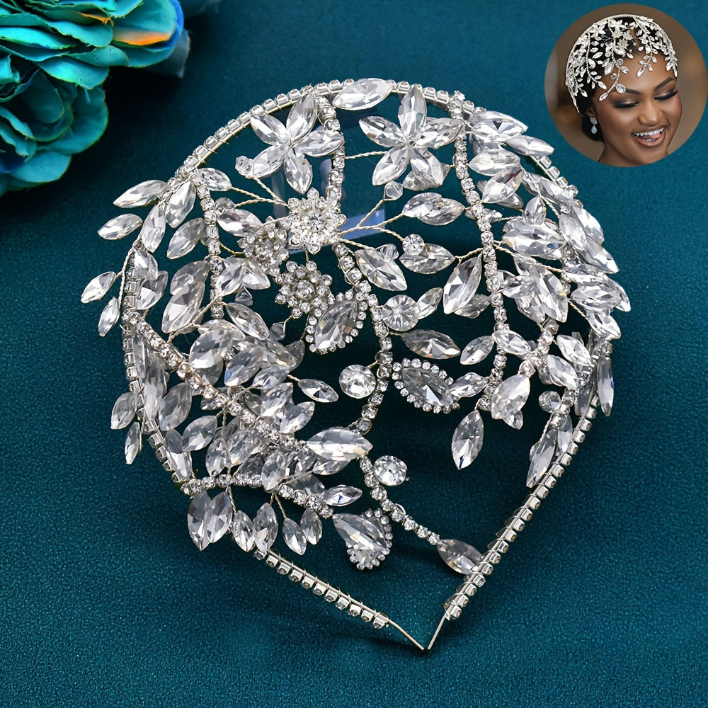 Custom Wedding Hairband – Bridal Hairpiece for Women & Girls, Chic Handmade Headwear for Special Occasions