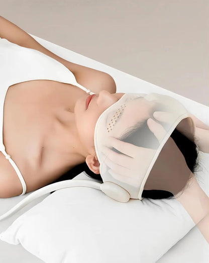 Air Pressure Head Massager with Heat – 6 Airbags and 360° Eye Massage for Deep Relaxation, Stress Relief, and Better Sleep Quality