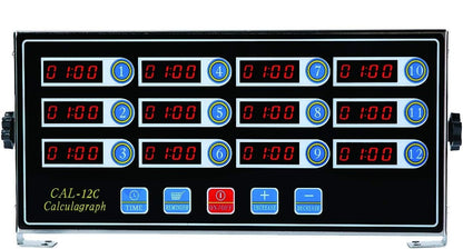 Stainless Steel Digital Kitchen Timer with Loud Alarm – 12-Channel  Commercial-Grade Cooking Precision for Busy Kitchens