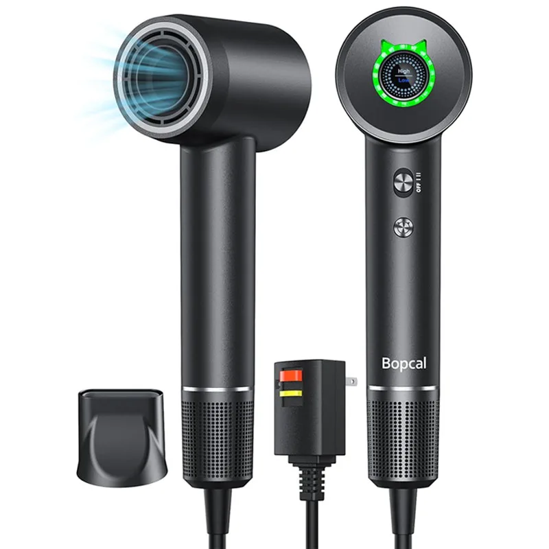 Leafless Hair Dryer – 110,000 RPM High-Speed Negative Ion Quick-Dry Technology