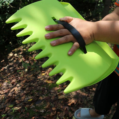 Hand Leaf Collection Rake Claw Grabber – Efficient Garden Cleaning Tool for Quickly Picking Up Leaves, Grass, Weeds, Straw, and Debris with Ease