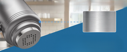 Faucet Water Filter for Kitchen Sink – Stainless Steel Tap Mount Water Filter