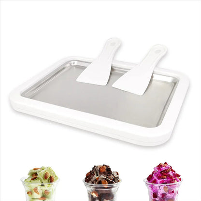 Stainless Steel Ice Cream Roll Maker for Home