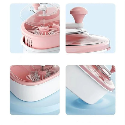 Portable Fruit & Vegetable Washer with Brush – Easy Cleaning Bowl for Fresh, Healthy Produce Washing at Home