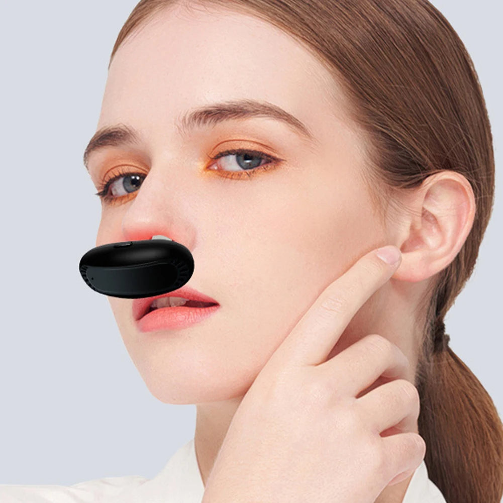 Cordless Red Light Nasal Therapy Device – Infrared Rhinitis Relief Tool Designed for Improving Nasal Ventilation and Breathing Comfort Anytime