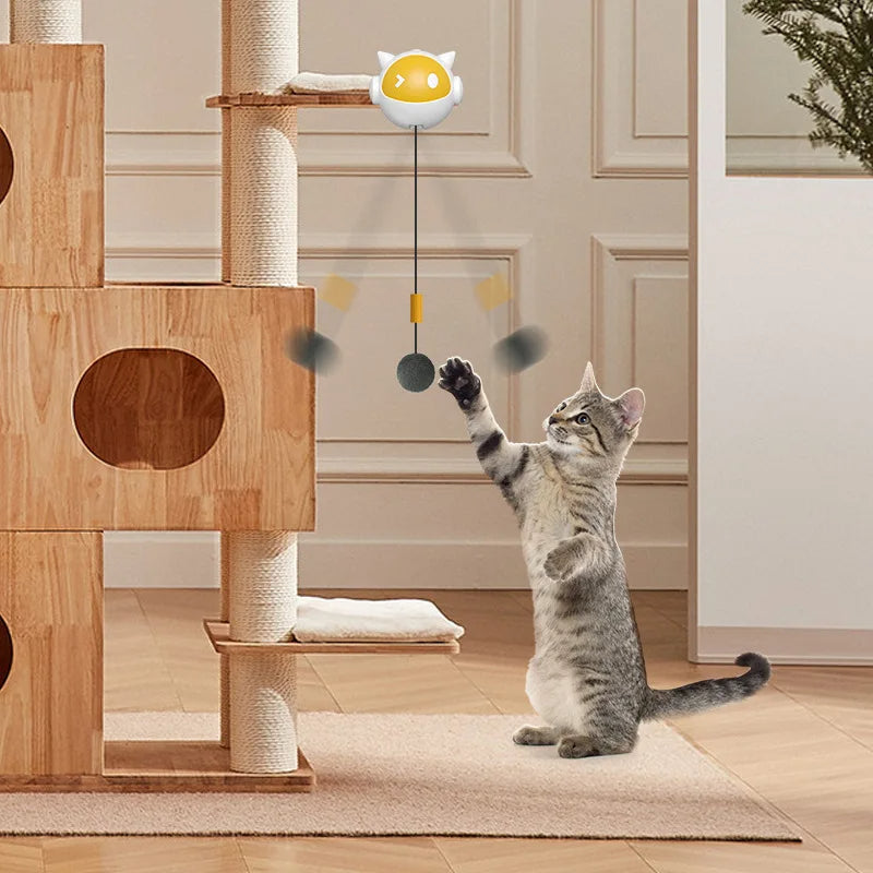 Interactive Retractable Cat Toy – Automatic Teasing Stick for Endless Playtime