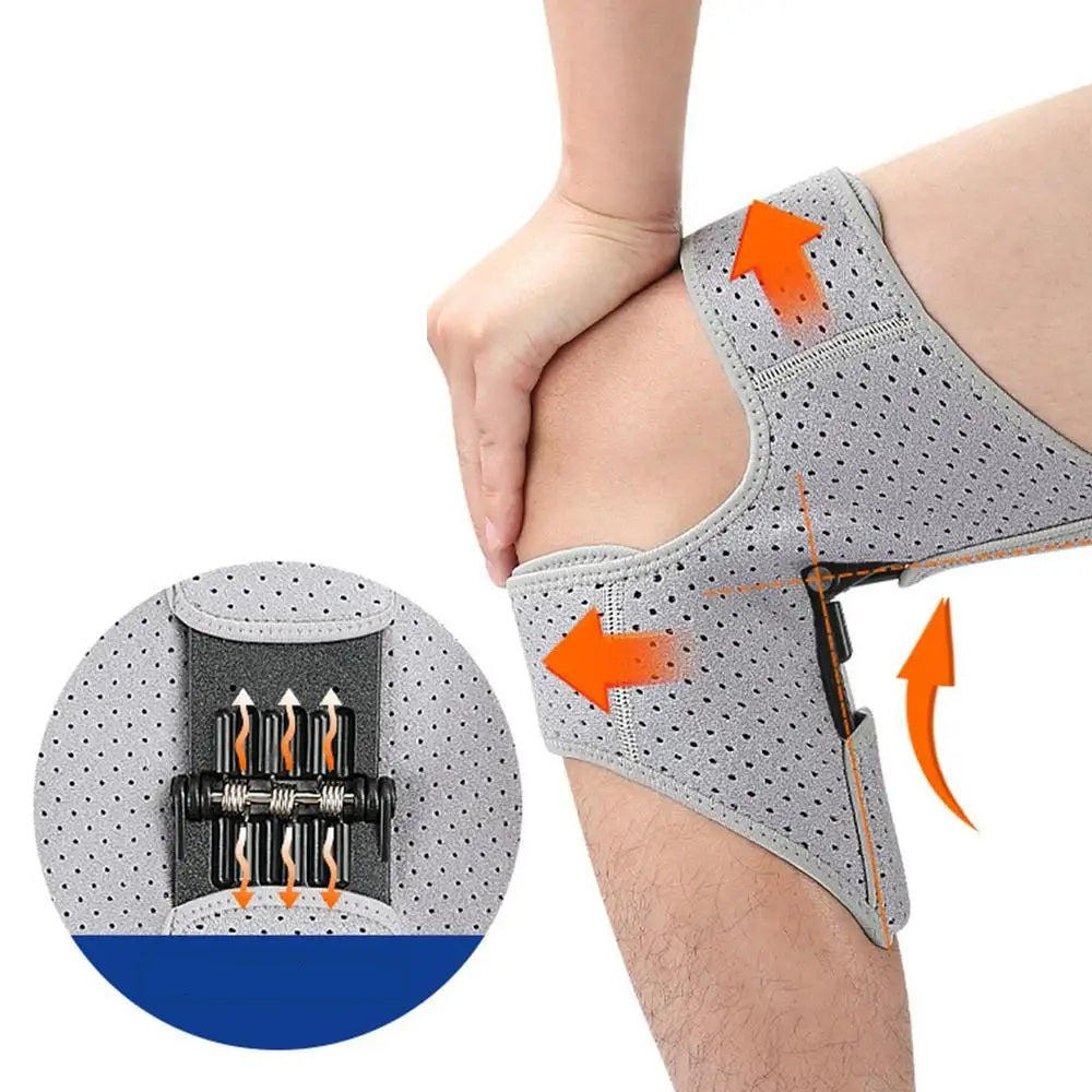 Joint Support Knee Pads with Spring Force – Breathable Non-Slip Knee Booster for Powerful Rebound, Lift, and Everyday Joint Care Protection