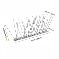 Outdoor Stainless Bird Repeller Spikes