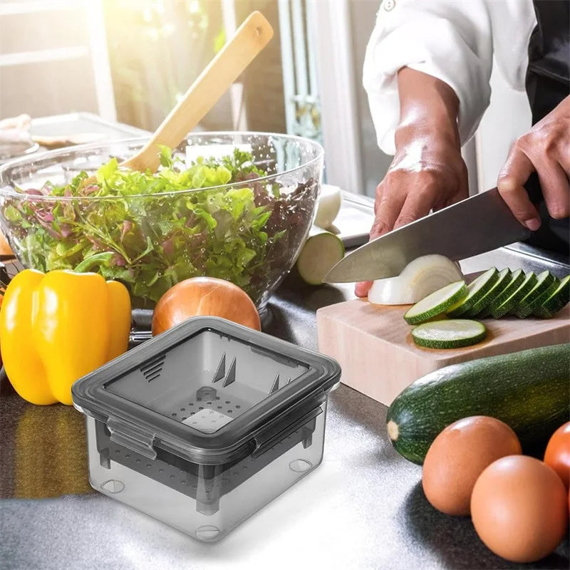 Three-Layer Tofu Press Mold - Safe Kitchen Gadget for Water Removal & Homemade Soybean Curd, Easy & Clean Tofu Making Tool