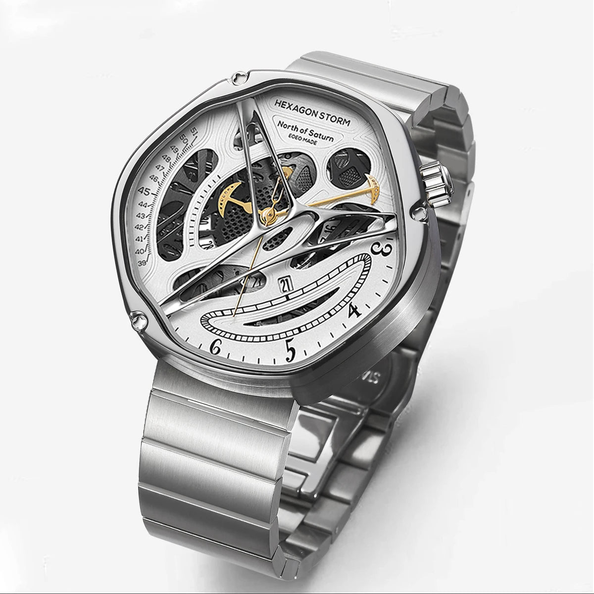 Watch Concept Female Boys Trend - Hollow Design Premium Non-Mechanical Watch for Men, Unique Stylish Timepiece for Daily Wear