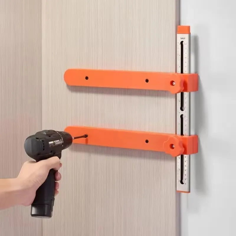 Drawer Rail Installation Assistant – Adjustable Cabinet Slide Positioning Tool for Fast, Accurate Wardrobe Drawer Mounting