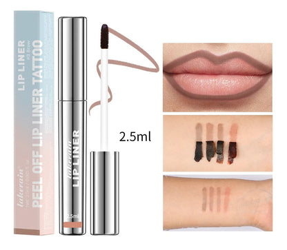 Peel-Off Tattoo Lip Tint – Long-Lasting Waterproof Matte Lip Stain