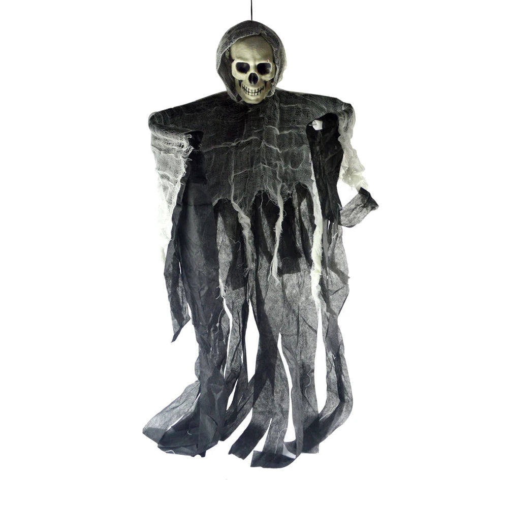 Halloween Skeleton Hand Props – Realistic Plastic Human Bone Decorations for Garden, Patio, Outdoor Lawn, and Haunted Party Displays