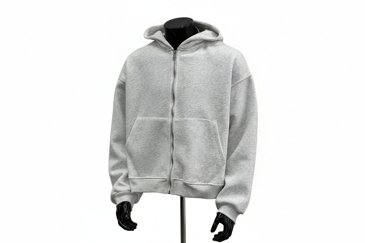 American Style Cotton Hoodie Backpack Set – Trendy Loose Autumn and Winter Casual Wear with Integrated Backpack Design