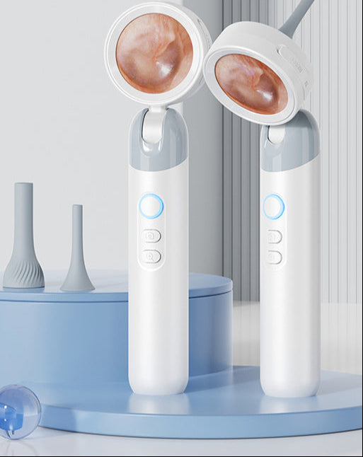 Smart Ear and Nose HD Camera – 4-in-1 High-Definition Inspection Tool with Wax Removal Kit for Safe, Easy Cleaning