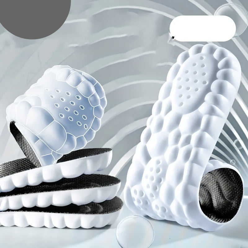 Sport Insoles – 4D Soft, Supportive, and Shock-Absorbing for Running, Walking, and All-Day Comfort