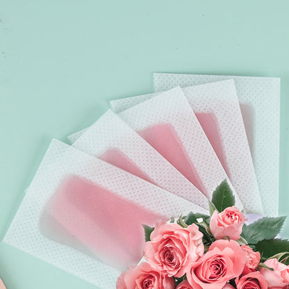 Face Wax Strips – 20 Ready-to-Use Hair Removal Strips for Upper Lip, Chin & Brows in Aloe Vera, Rose or Lemon