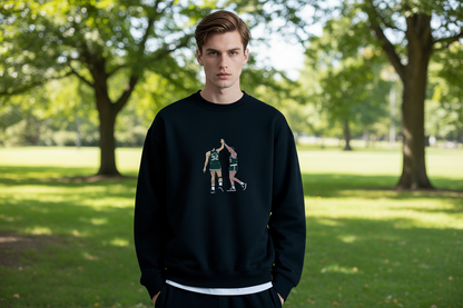Men’s Printed Sweater – Lightweight and Comfortable Layering Essential for Stylish Autumn and Spring Looks