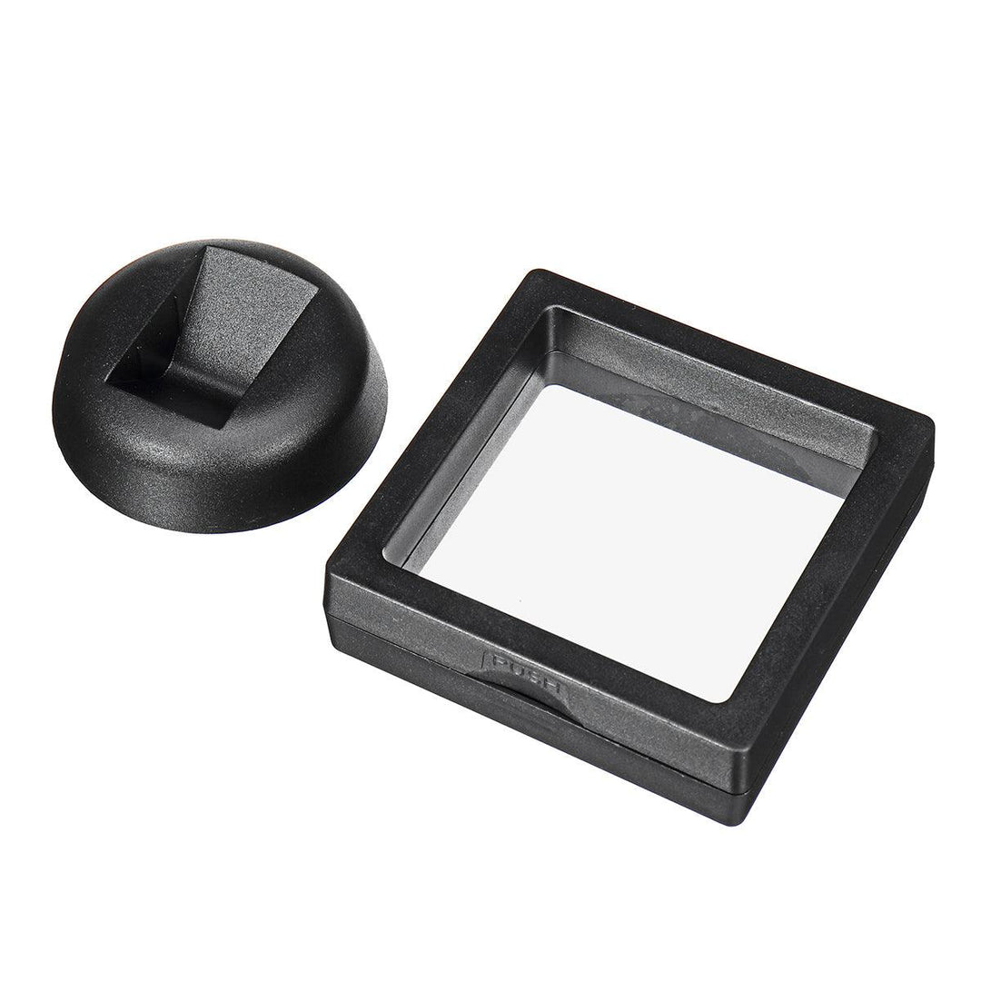Floating Frame Display Case -  3D Coin Display Box for Challenge Coins, Rocks, AA Medallion, Jewelry, Shells, Fossils, Gems, Minerals, Pins