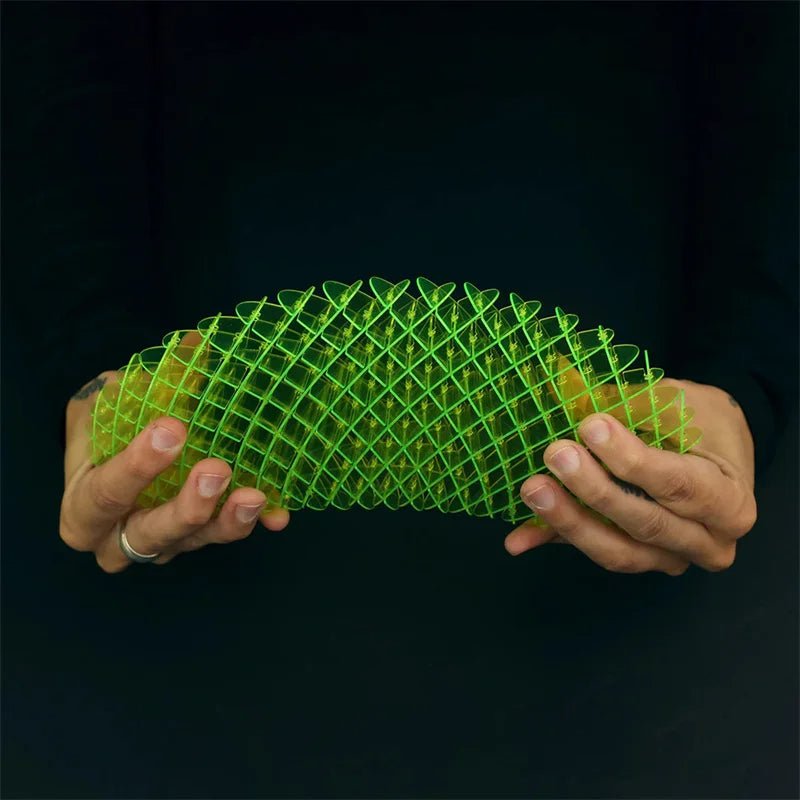 Elastic Worm Fidget Toy - 3D Expandable Toy, Morphing Toy for Stress Relief, Focus & Fun