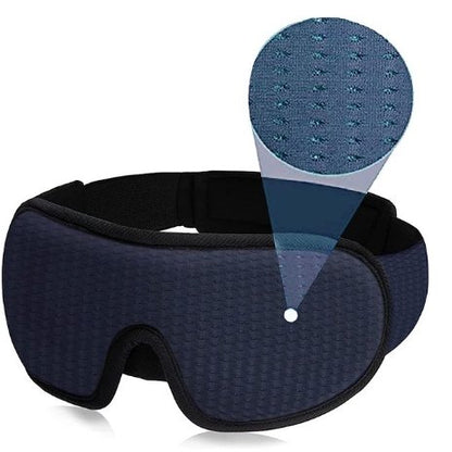 Eyepatch Blocking Light Mask - 3D Padded Sleep Mask