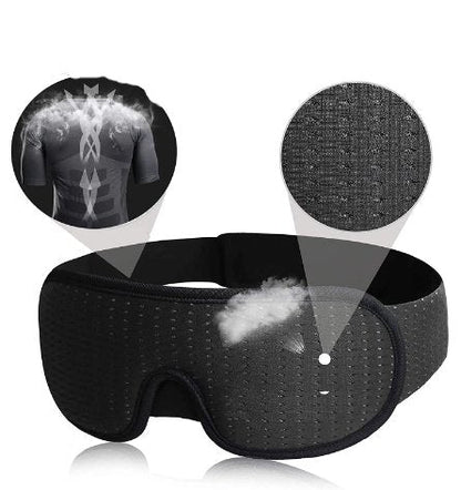 Eyepatch Blocking Light Mask - 3D Padded Sleep Mask