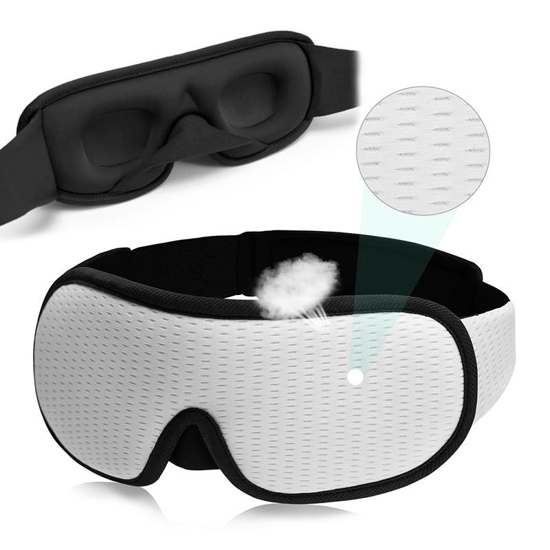 Eyepatch Blocking Light Mask - 3D Padded Sleep Mask