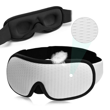 Eyepatch Blocking Light Mask - 3D Padded Sleep Mask