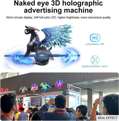 3D Hologram LED Fan Projector – Hot Sale 60% OFF