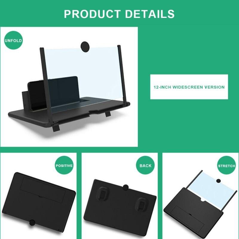 Mobile Phone Screen Magnifier - 3D Screen with HD Display