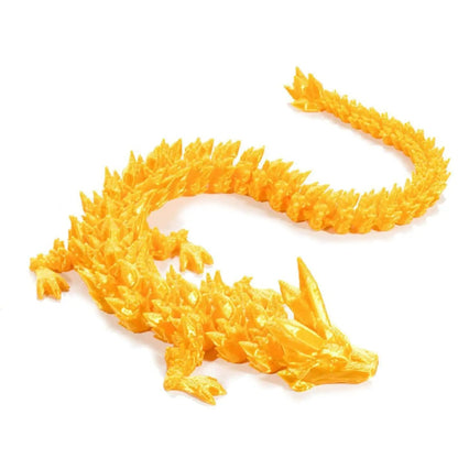 Printed Easter Crystal Dragon Egg – 3D Egg Toy for Enchanting Desktop Ornament, Easter Sculpture, and Magical Gift for Kids